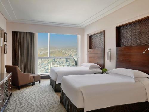 Fairmont Gold Twin Room Kaaba del hotel Fairmont Makkah Clock Royal Tower. Foto 1