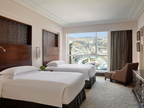 Residential Twin Suite Kaaba del hotel Fairmont Makkah Clock Royal Tower