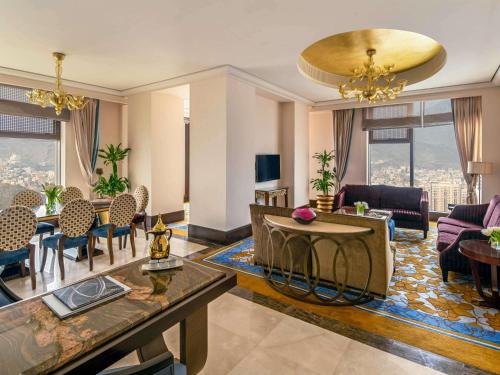 Suite Presidencial con vistas a la kaaba del hotel Fairmont Makkah Clock Royal Tower. Foto 2