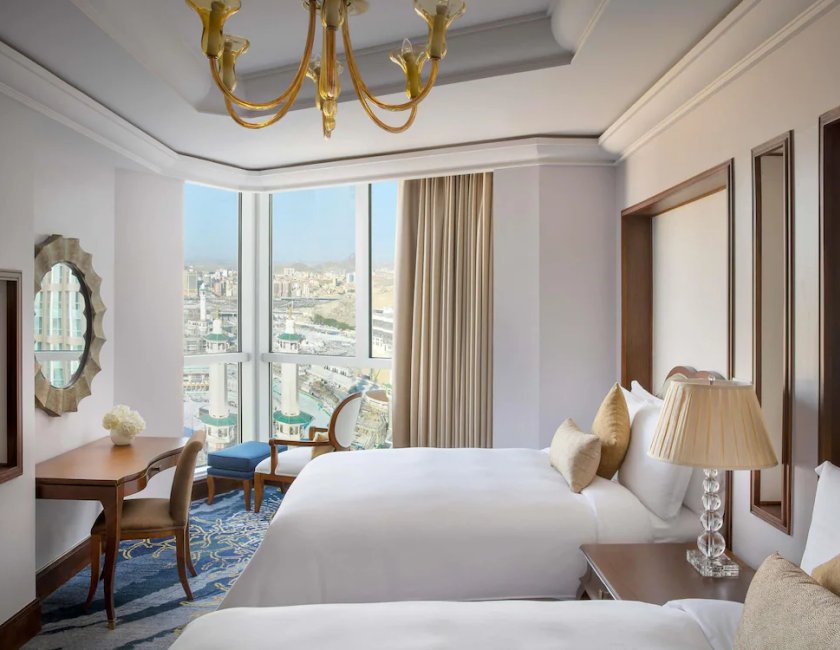Suite 1 Cama king 2 habitaciones Royal Con Vistas del hotel Raffles Makkah Palace. Foto 3