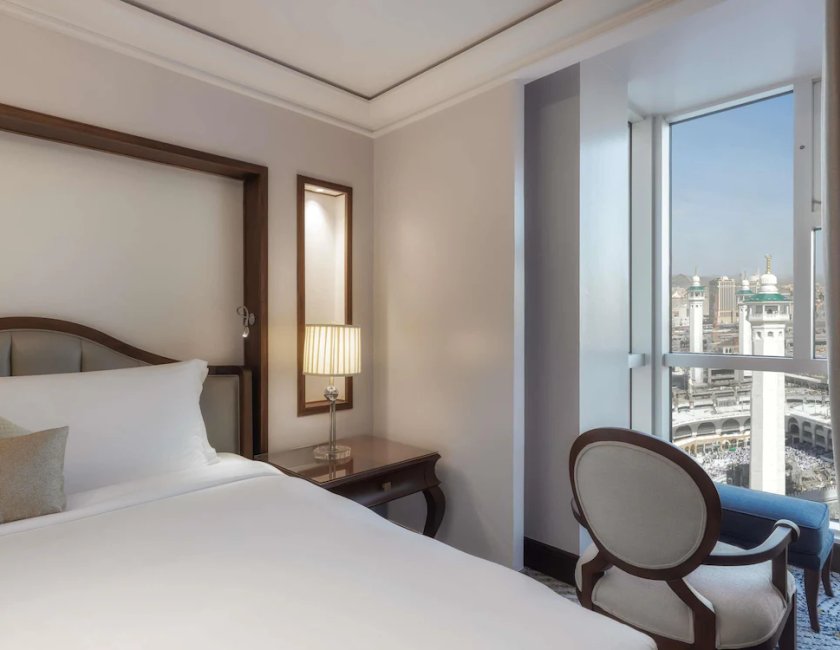 Suite 1 Cama king 2 habitaciones Royal Con Vistas del hotel Raffles Makkah Palace. Foto 5