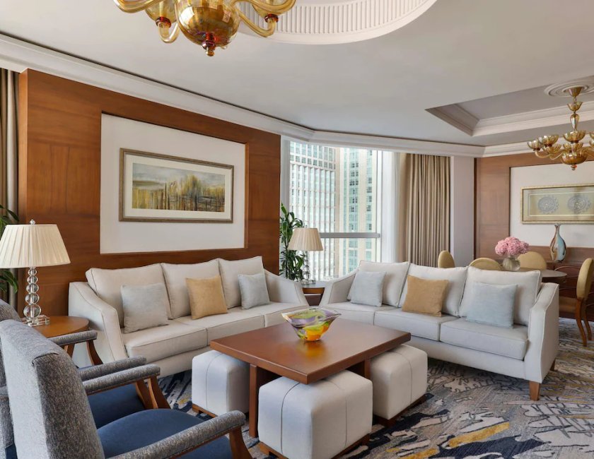 Suite 1 Cama king 2 habitaciones Royal Con Vistas del hotel Raffles Makkah Palace. Foto 6