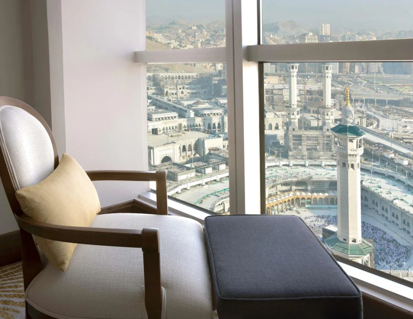 Suite 1 habitación Con Vistas 1 Cama doble del hotel Raffles Makkah Palace. Foto 3