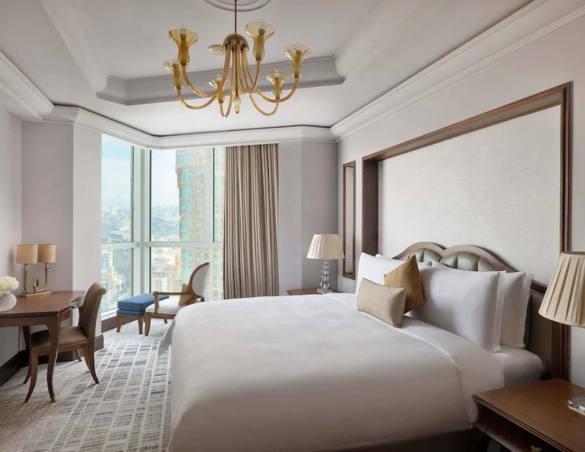 Suite 1 Cama king 2 habitaciones Presidencial Con Vistas 2 Camas individuales del hotel Raffles Makkah Palace
