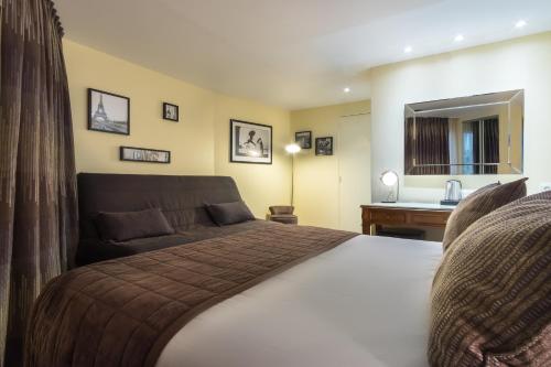 Habitación Familiar del hotel Arcadie Montparnasse. Foto 1