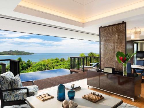 Villa Grand Panorámica con piscina del hotel Raffles Seychelles. Foto 1