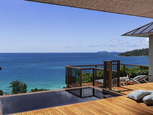 Villa Doble Panorámica con piscina - 2 camas del hotel Raffles Seychelles. Foto 4