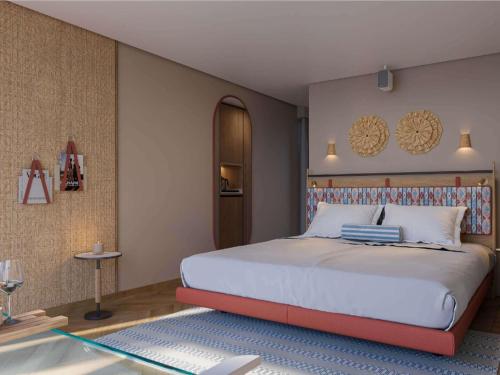 Cocoon Floating Room with Spa Bath and Rooftop with Ocean View del hotel Movenpick Resort Lamantin Saly. Foto 3