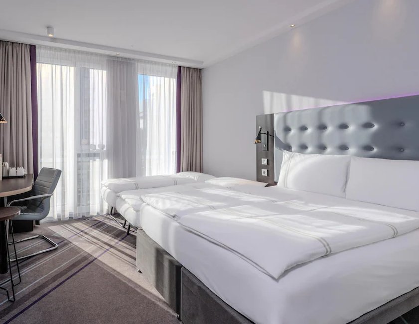 Habitación Cuádruple Estándar del hotel Premier Inn Berlin Alexanderplatz