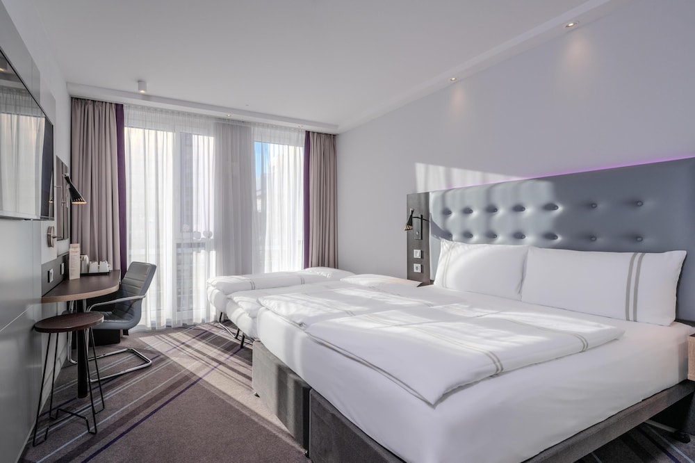 Habitación cuádruple estándar del hotel Premier Inn Berlin Alexanderplatz