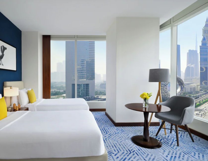 Suite, 2 habitaciones del hotel Voco Dubai. Foto 1