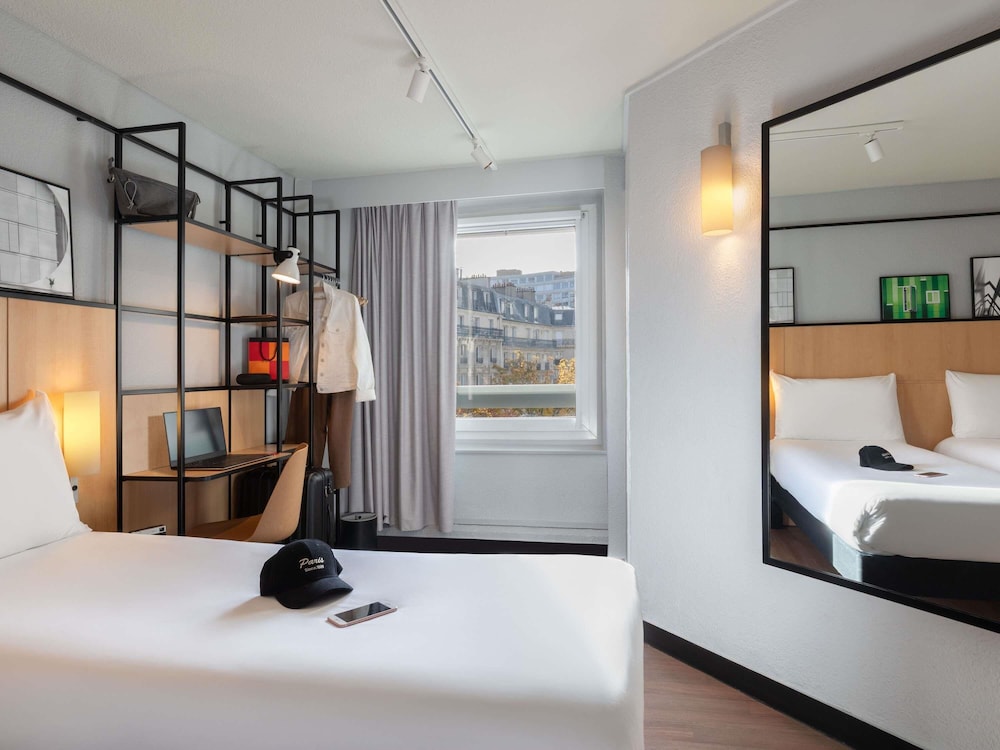 Habitación estándar con 2 camas individuales, 2 camas individuales del hotel Ibis Paris Tour Eiffel Cambronne 15ème. Foto 1