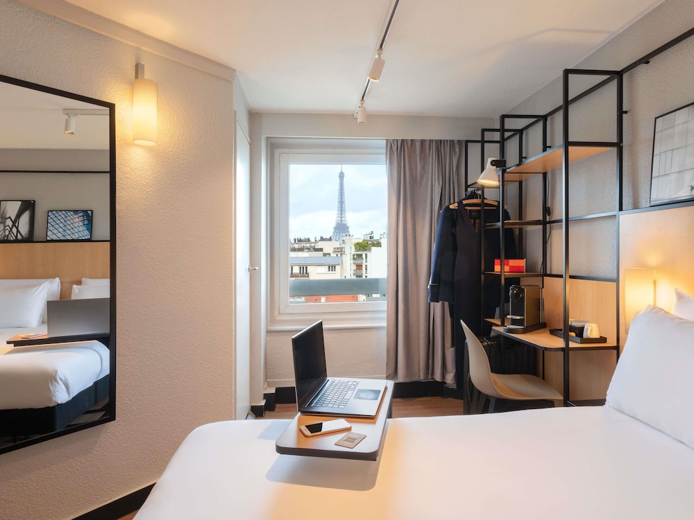 Habitación Confort, 1 cama doble (Eiffel Tower View) del hotel Ibis Paris Tour Eiffel Cambronne 15ème. Foto 7