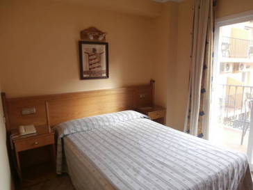 Habitación doble del hotel Agur