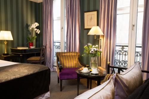 Habitación Doble Deluxe - 1 o 2 camas del hotel VILLA D'ESTREES. Foto 1