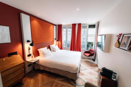 Habitación Doble Superior del hotel Vendome Saint Germain. Foto 3