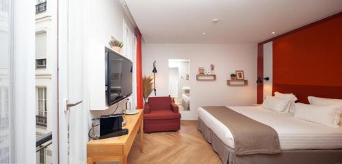 Habitación Doble Superior del hotel Vendome Saint Germain. Foto 4