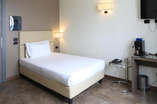 Habitación Individual del hotel Klima Milano Fiere. Foto 3