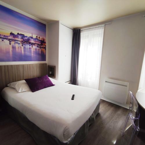 Habitación Doble del hotel Saphir Grenelle. Foto 1