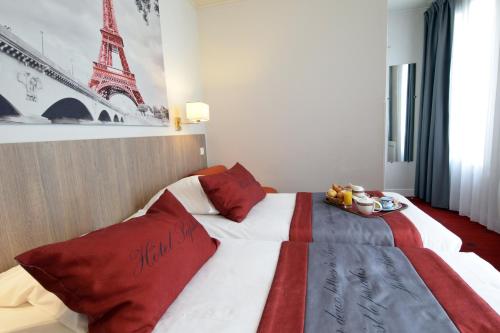Habitación Doble - 2 camas del hotel Saphir Grenelle. Foto 1