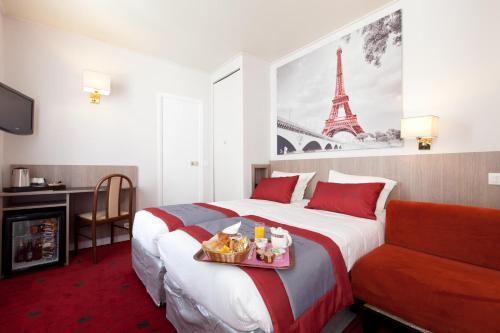 Habitación Doble - 2 camas del hotel Saphir Grenelle. Foto 5