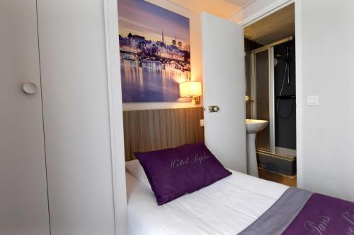 Habitación Individual Estándar del hotel Saphir Grenelle. Foto 4