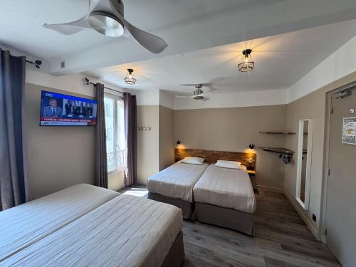 Habitación Cuádruple del hotel ANGLETERRE. Foto 1