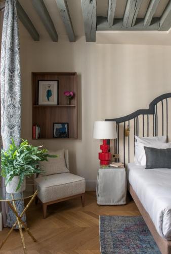 Habitación Deluxe del hotel Saint Germain Des Pres. Foto 3