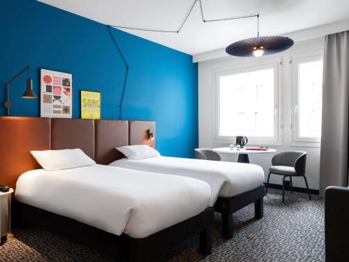 Habitación Estandar del hotel Ibis Lausanne Centre. Foto 1