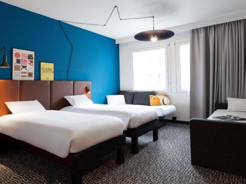 Habitación Estandar del hotel Ibis Lausanne Centre. Foto 2