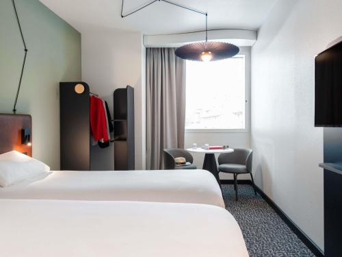 Habitación Doble - 2 camas del hotel Ibis Lausanne Centre. Foto 7