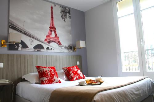 Habitación Doble del hotel Avia Saphir Montparnasse. Foto 5