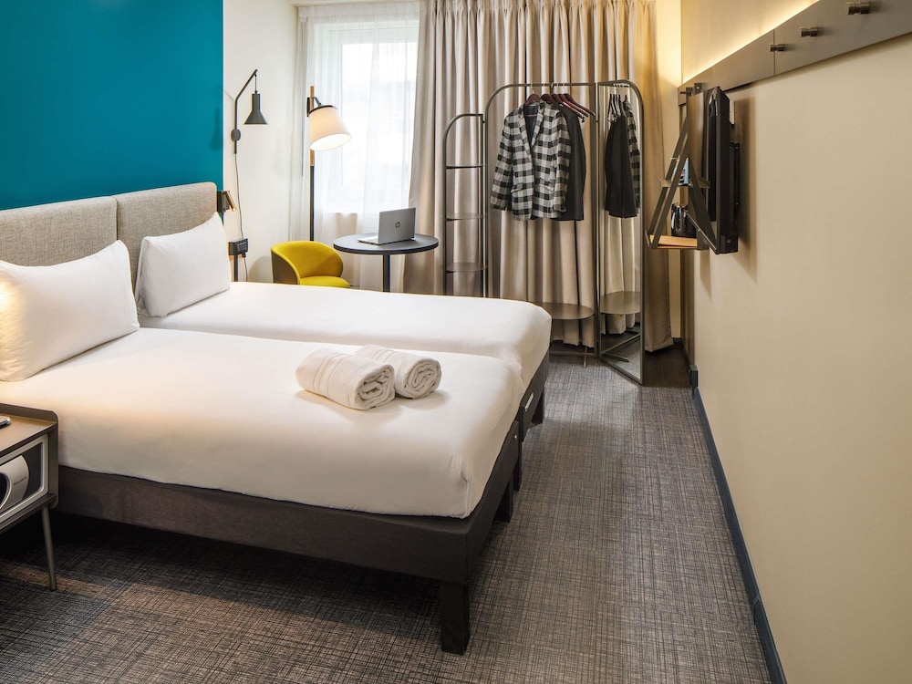 Habitación con 2 camas individuales, 2 camas individuales del hotel Ibis London Blackfriars. Foto 2