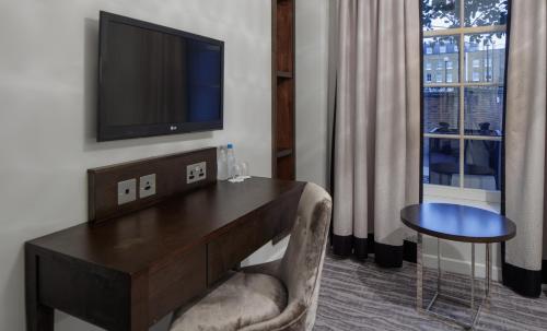 Habitación Doble adaptada para personas de movilidad reducida - 2 camas del hotel Doubletree By Hilton London - Greenwich. Foto 3