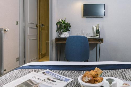 Habitación Doble del hotel Saint Christophe. Foto 2