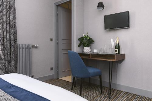 Habitación Doble del hotel Saint Christophe. Foto 4