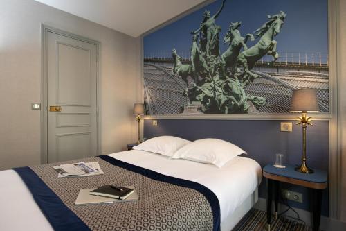 Habitación Doble del hotel Saint Christophe. Foto 12