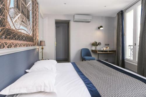 Habitación Individual del hotel Saint Christophe. Foto 2