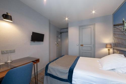 Habitación Individual del hotel Saint Christophe. Foto 10