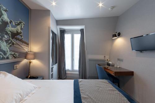 Habitación Individual del hotel Saint Christophe. Foto 11