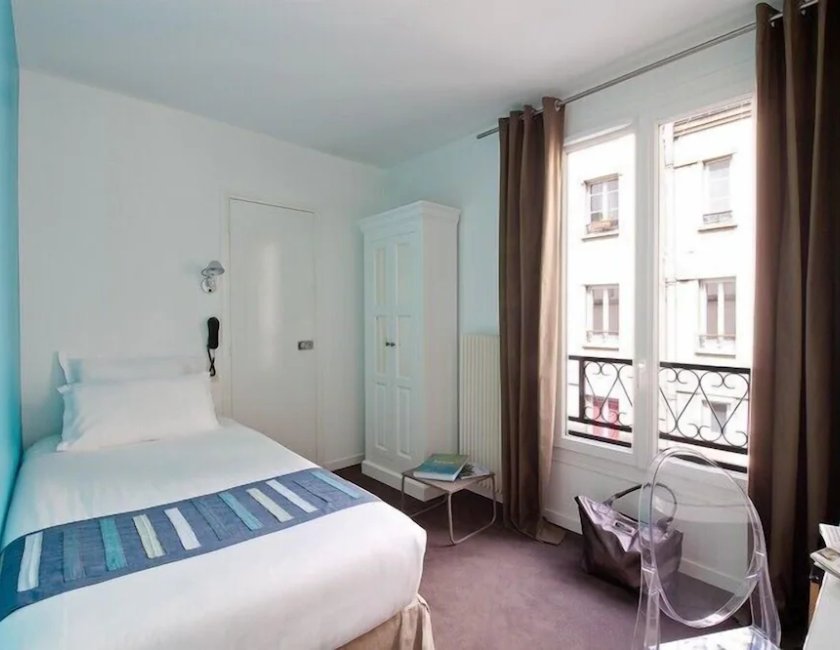 Habitación Individual Estándar del hotel Marais de Launay. Foto 1