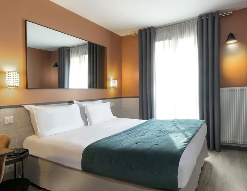 Dos habitaciones adyacentes del hotel Marais de Launay. Foto 1