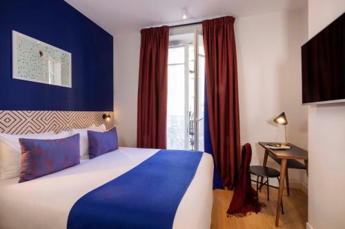 Habitación Doble Labyrinthe Estándar del hotel Paris Art Quartier Latin By Malone. Foto 2