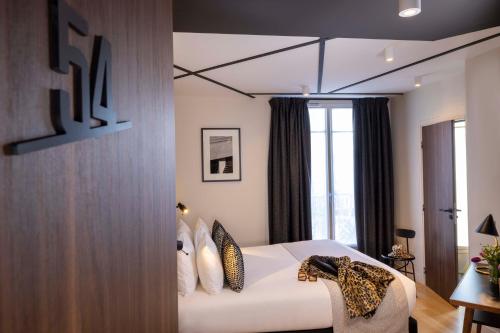 Habitación Doble Cubik Superior del hotel Paris Art Quartier Latin By Malone. Foto 13