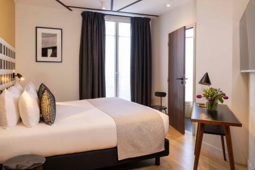 Habitación Doble Cubik Superior del hotel Paris Art Quartier Latin By Malone. Foto 14