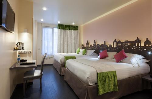 Habitación Doble Superior - 2 camas - No fumadores del hotel Aurore Paris Gare de Lyon