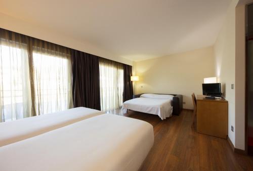 Habitación cuádruple del hotel Thalasso Cantabrico Las Sirenas
