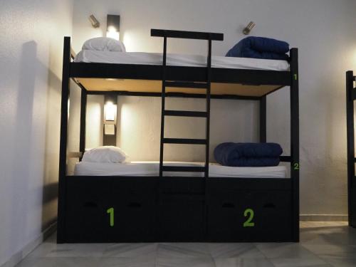 Cama en habitación compartida mixta de 10 camas del hotel JOY Plaza de Armas. Foto 1