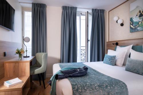 Habitación Doble Superior con acceso privado al hammam del hotel Théorème