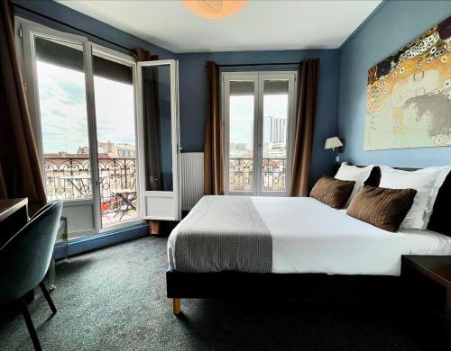 Habitación Clásica del hotel Odessa Montparnasse